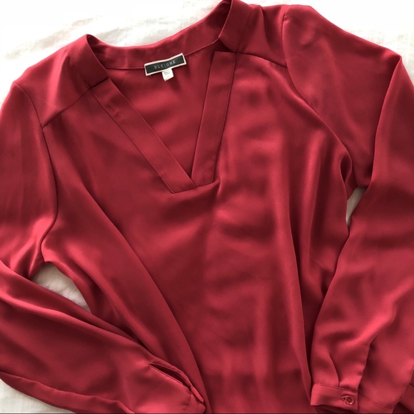Boutique Tops - NWOT - Coral Long Sleeve Blouse